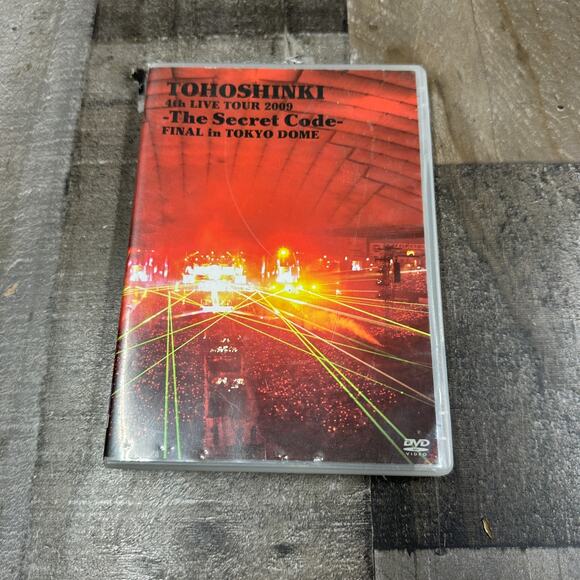 TOHOSHINKI 4TH LIVE TOUR 2009-THE SECRET CODE-FINAL IN TOKYO DOME DVD USED - Picture 5 of 5